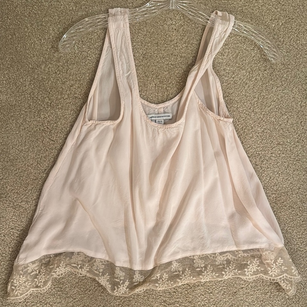 American Eagle Outfitters Soft Pink Tank Top - Picture 1 of 2